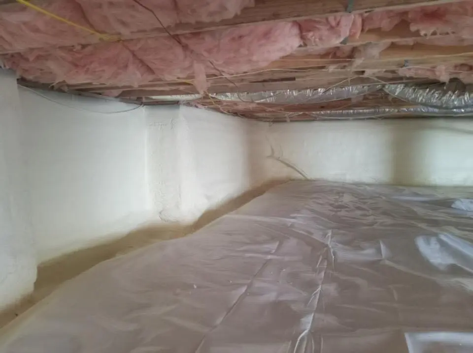 Crawl space encapsulation with closed-cell spray foam for Roof Maintenance in Millbrae